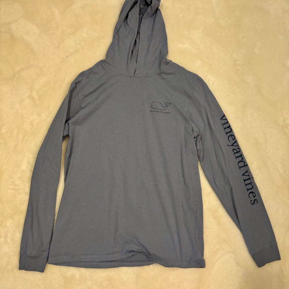 Vineyard Vines Hooded Shirt, Men's Small, Long Sleeve